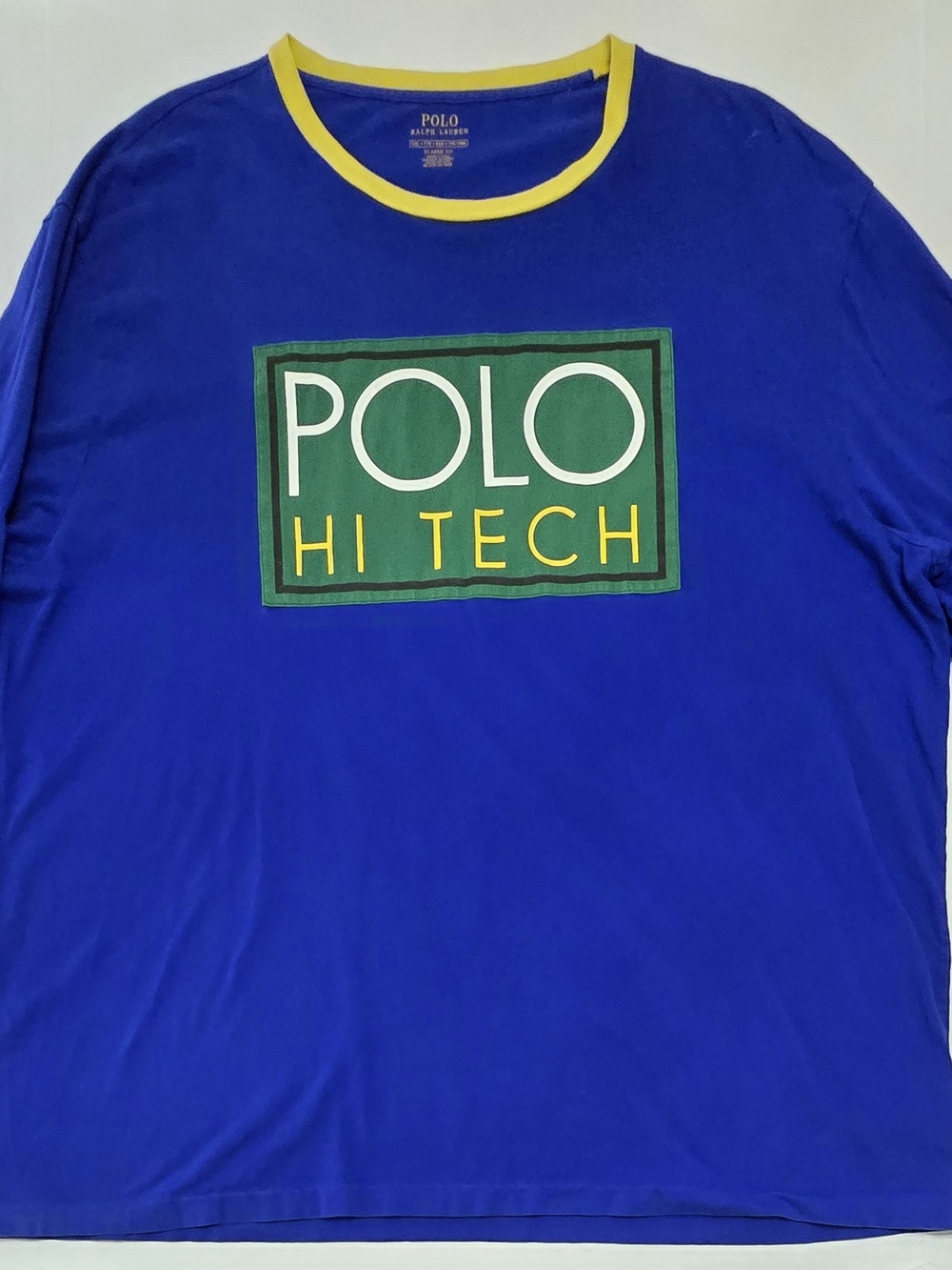 Polo HI TECH by Ralph Lauren Hi Tech Men's Blue Graphic Tee
